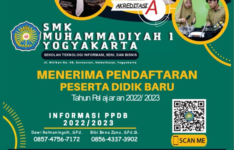 PPDB SMK Muhammadiyah 1 Yogyakarta